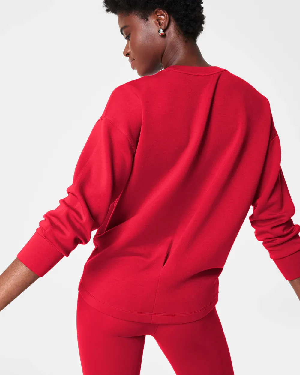 Airessentials Long Crew ( Spanx Red)