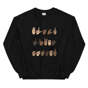 Black Lives Matter (American Sign Language) - Sweatshirt
