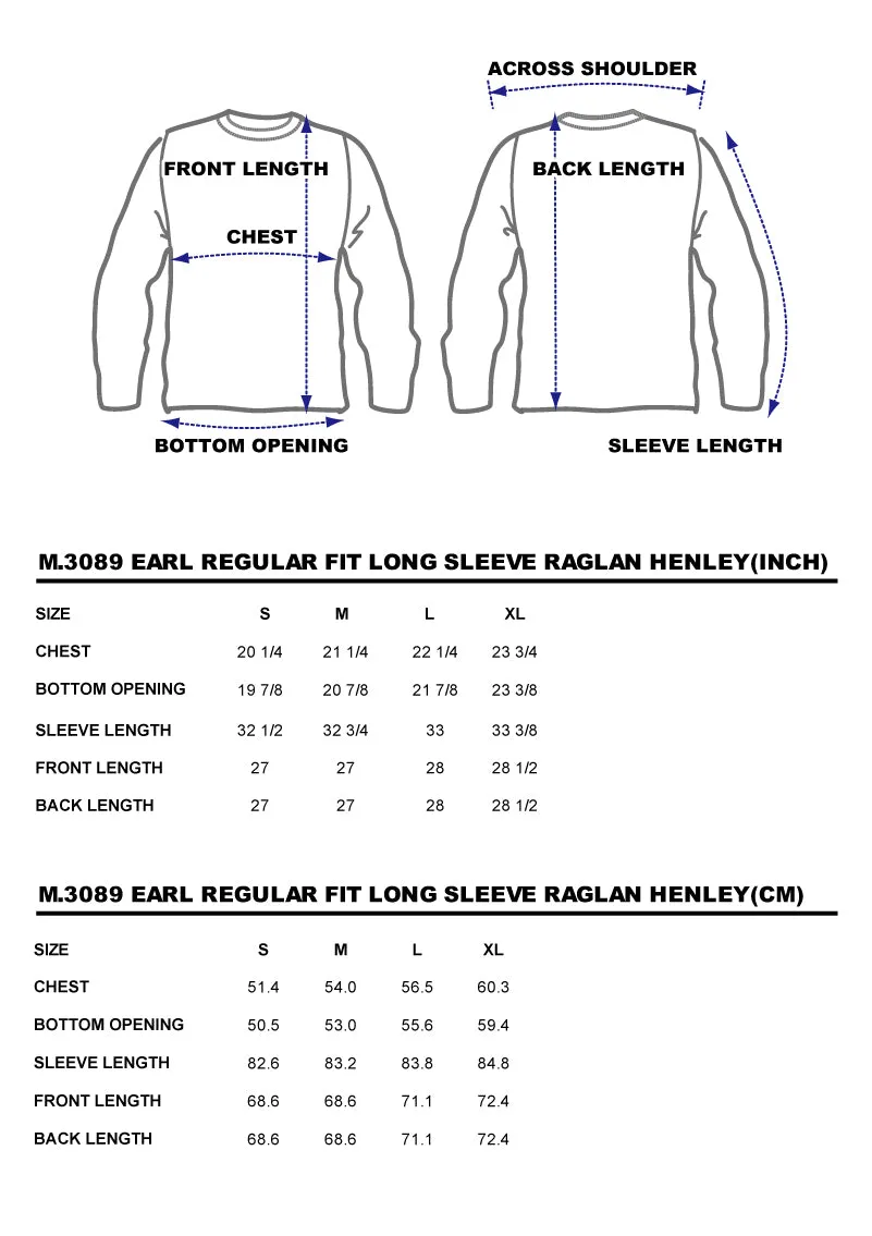 BZEN M.3089-EARL 1 REGULAR FIT LONG SLEEVE 1 BUTTON HENLEY JERSEY-180GSM-E0 WHITE
