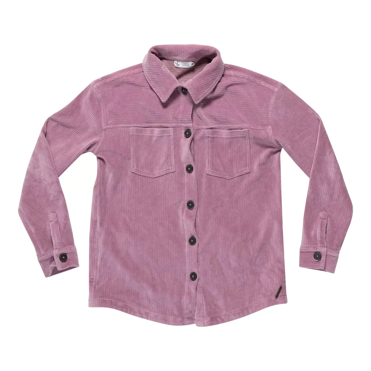 Carve Designs Hudson Stretch Cord Shacket - Women's
