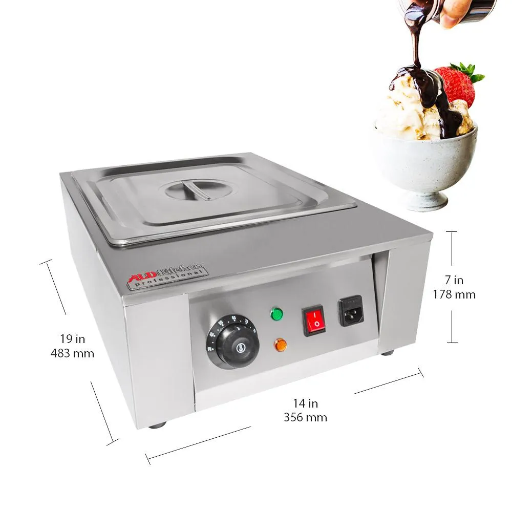Chocolate Melting Pot with Manual Control | Commercial Chocolate Melter | Water Heating System