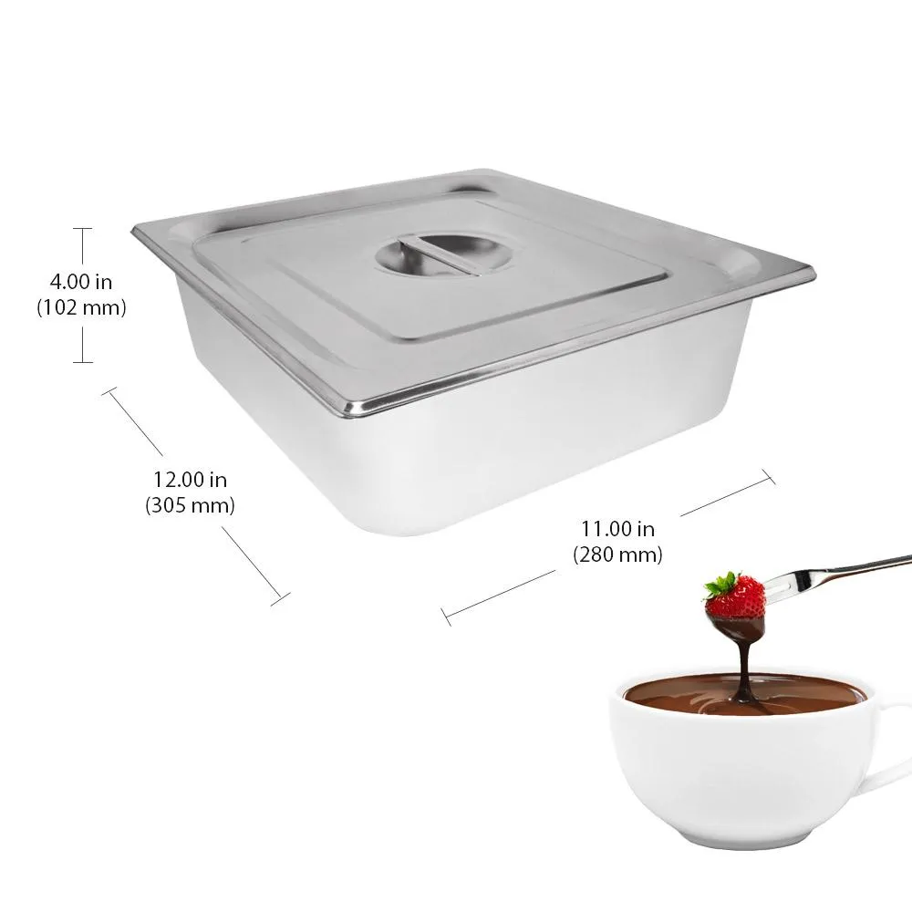 Chocolate Melting Pot with Manual Control | Commercial Chocolate Melter | Water Heating System