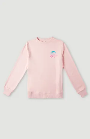Circle Surfer Crew Sweatshirt | Peach Whip