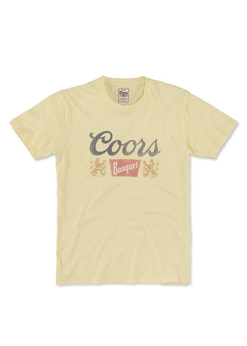 Coors Vintage Fade Tee - Sunshine