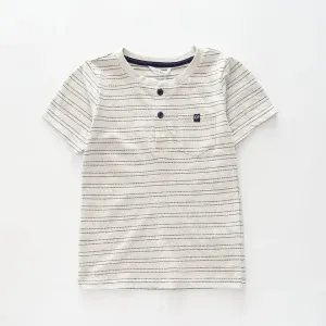 Cotton Henley Tee