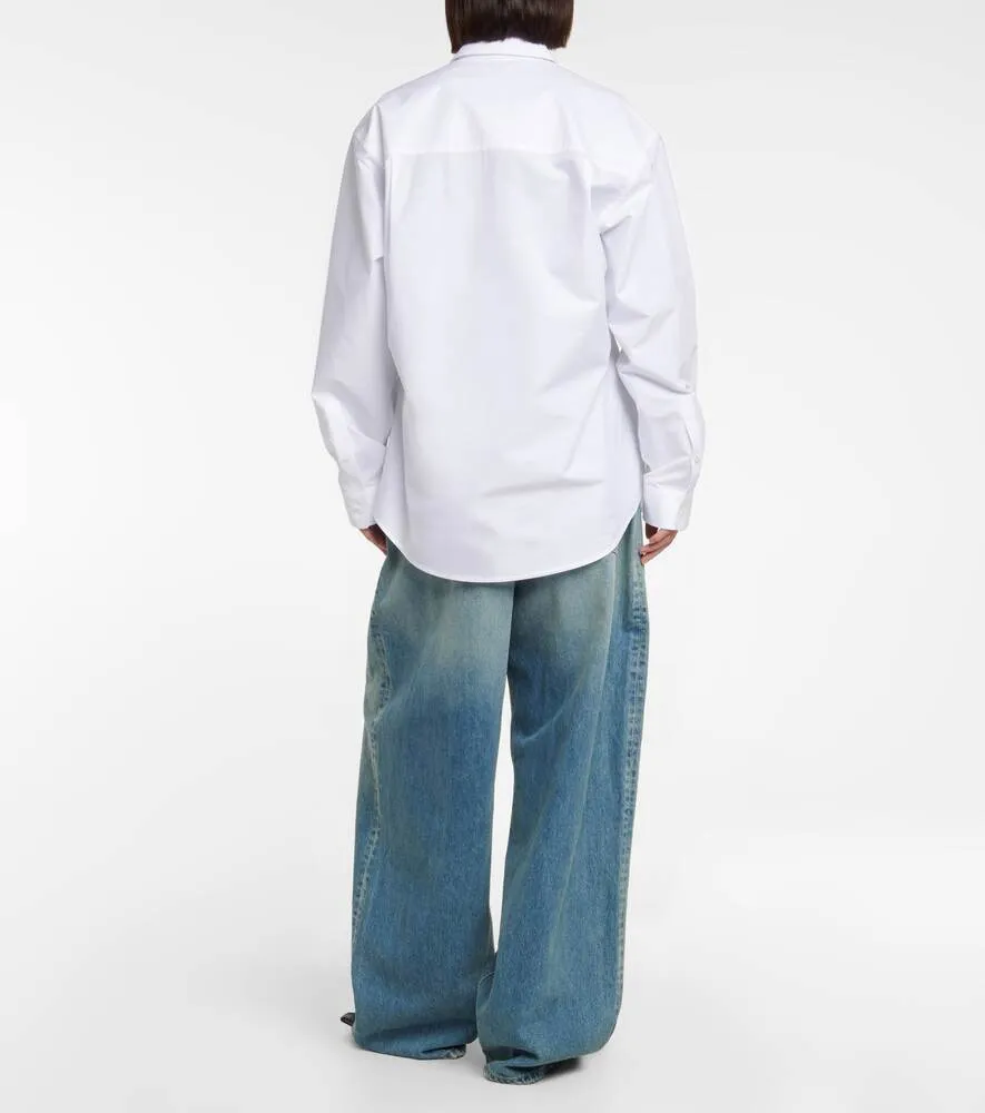 Cotton shirt BALENCIAGA, white