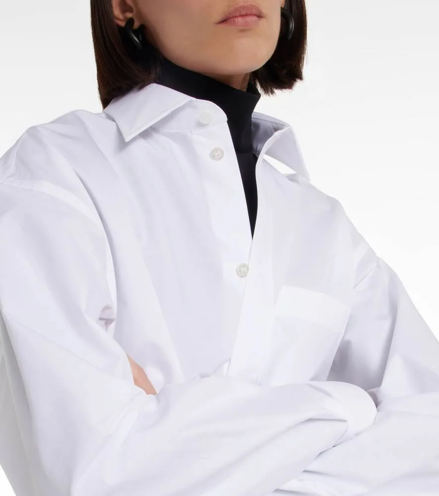 Cotton shirt BALENCIAGA, white