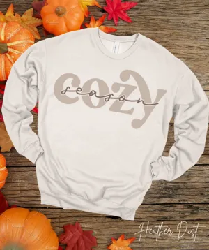 Cozy Season Bella Canvas Fleece Raglan Sweatshirt