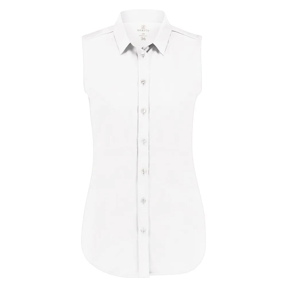 Desoto blouse, white