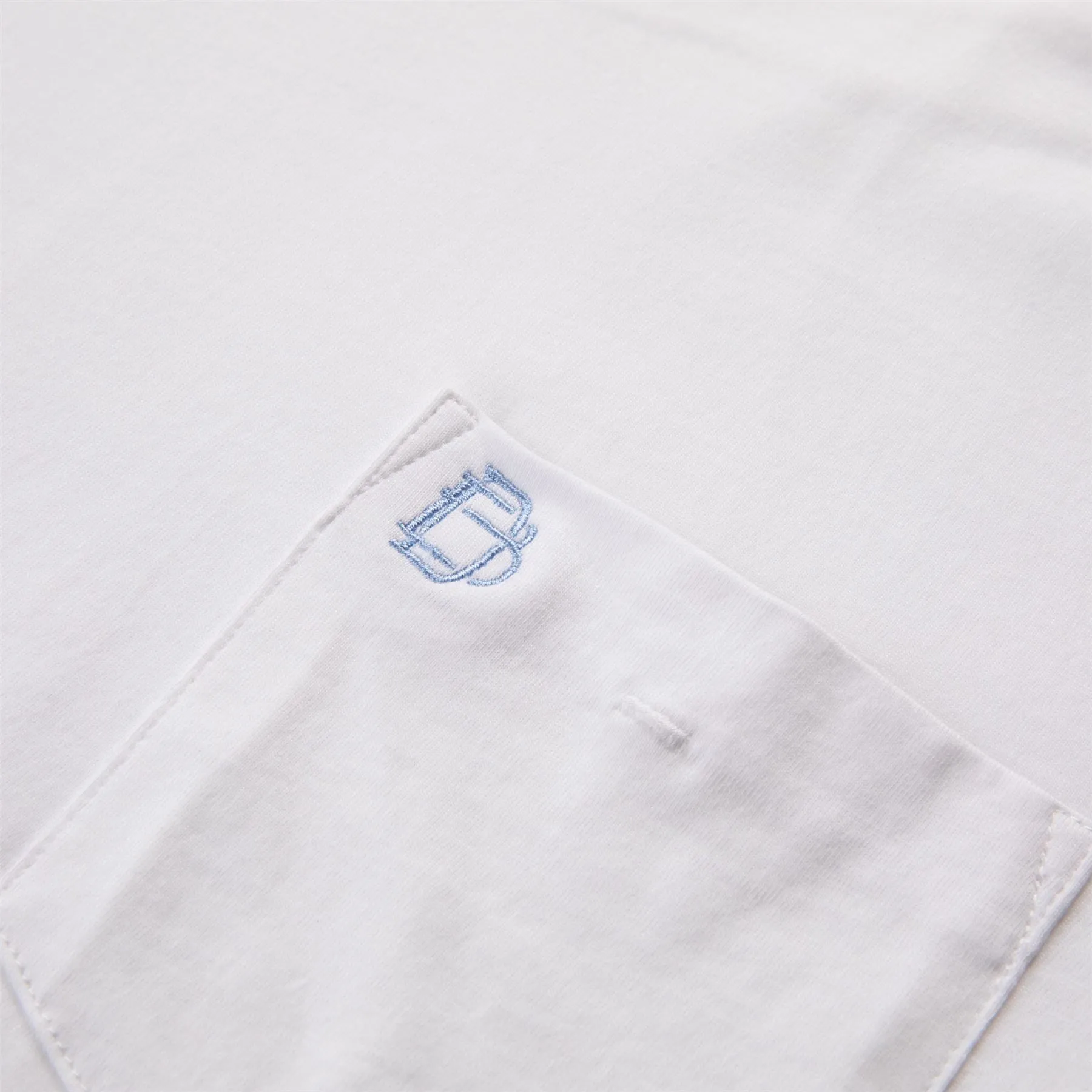 Dewey Pocket Tee White - 2024