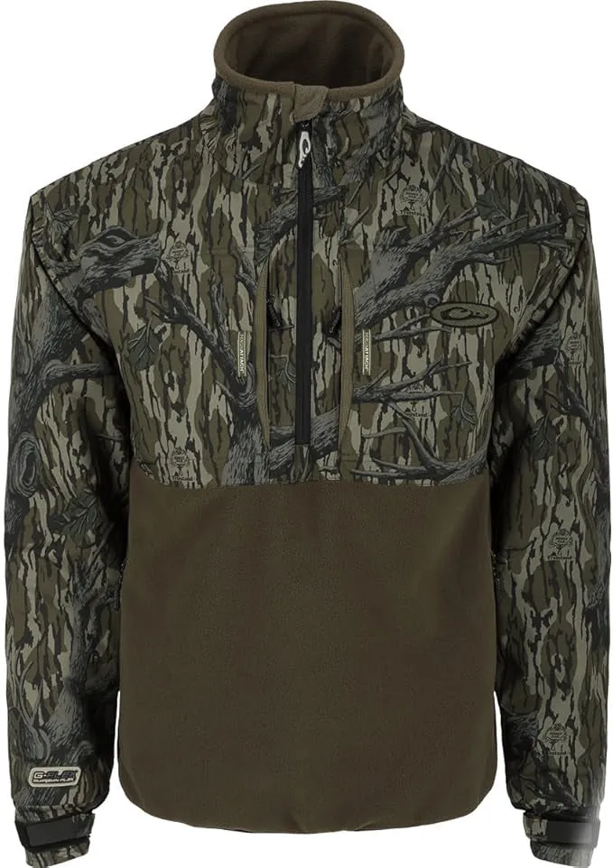 Drake MST Guardian Flex Fleece Eqwader Quarter Zip Jacket