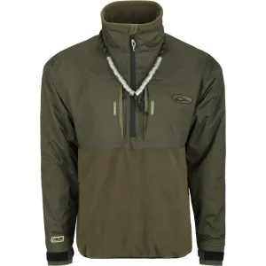 Drake MST Guardian Flex Fleece Eqwader Quarter Zip Jacket