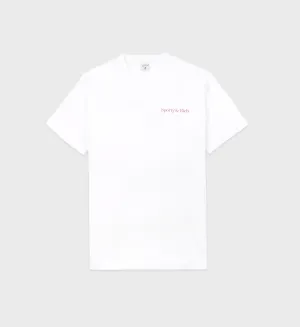 Fitness 94 T-Shirt - White/Cotton Candy
