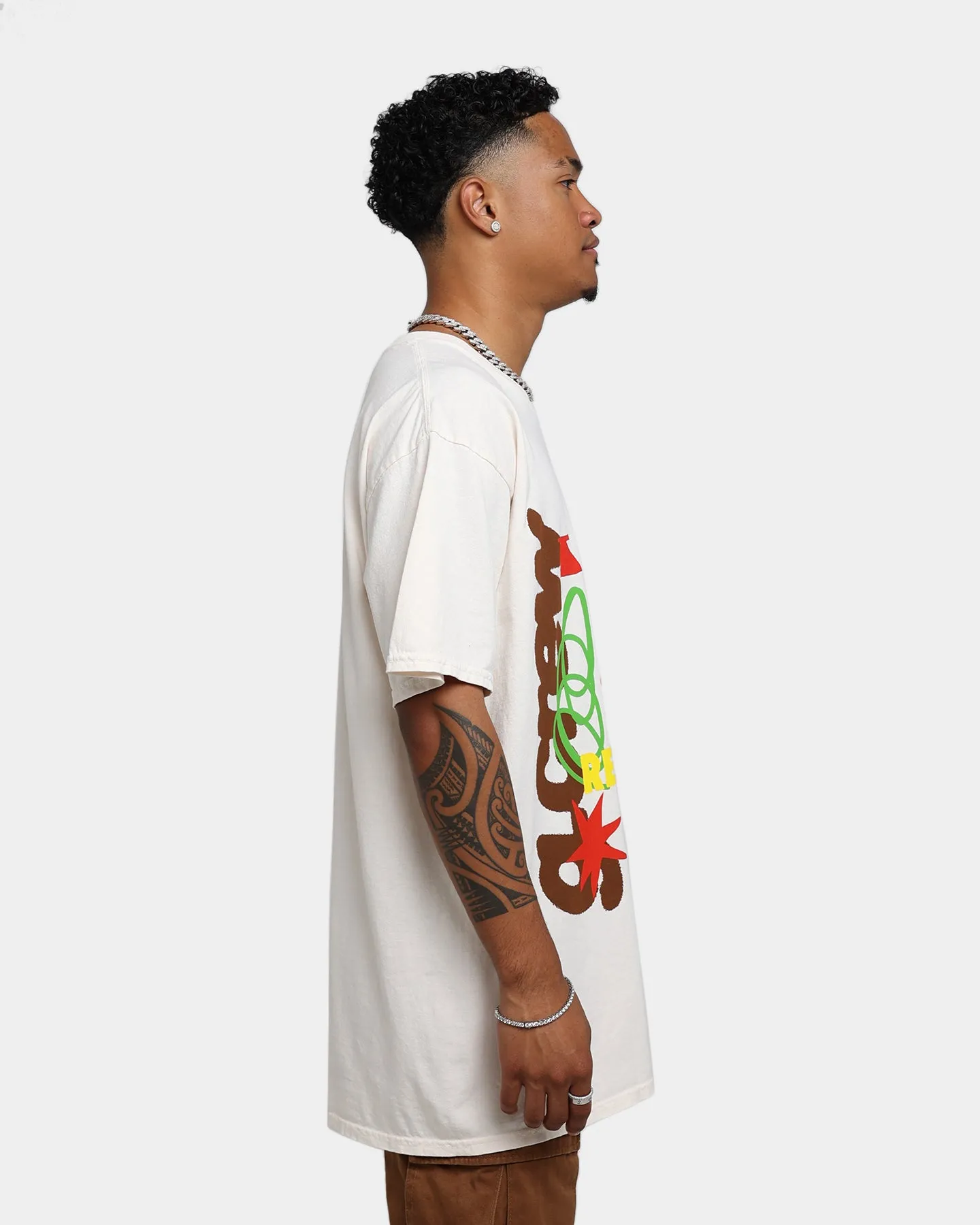 Goat Crew Reasons To Be Happy T-Shirt Off White