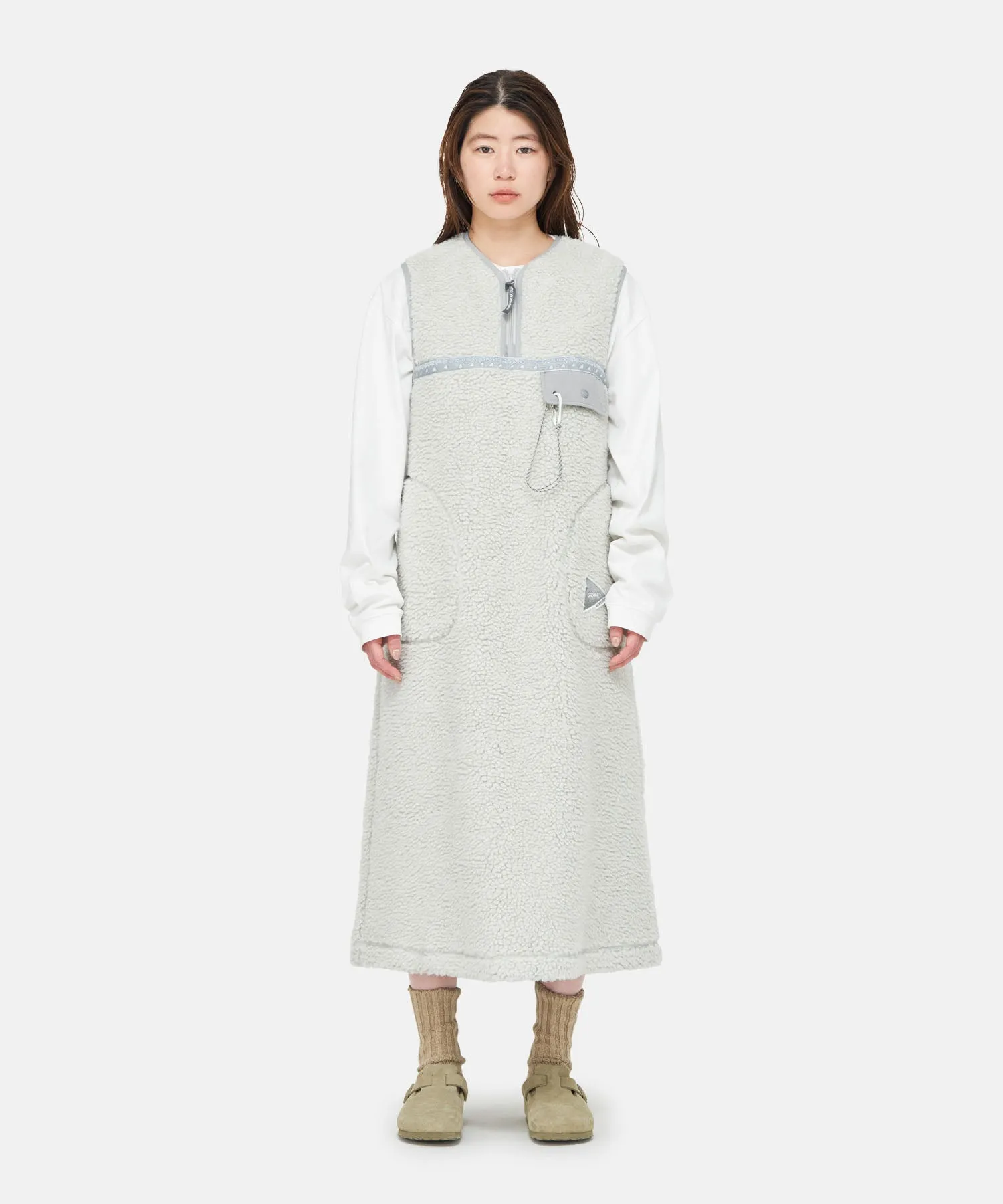 Gramicci x and Wander JQ Tape Fleece Dress