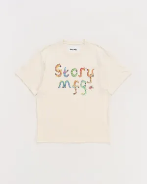 Grateful Tee SS - Ecru Bugging