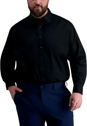 Haggar Premium Comfort Big&Tall Men's Button Down Dress Shirt