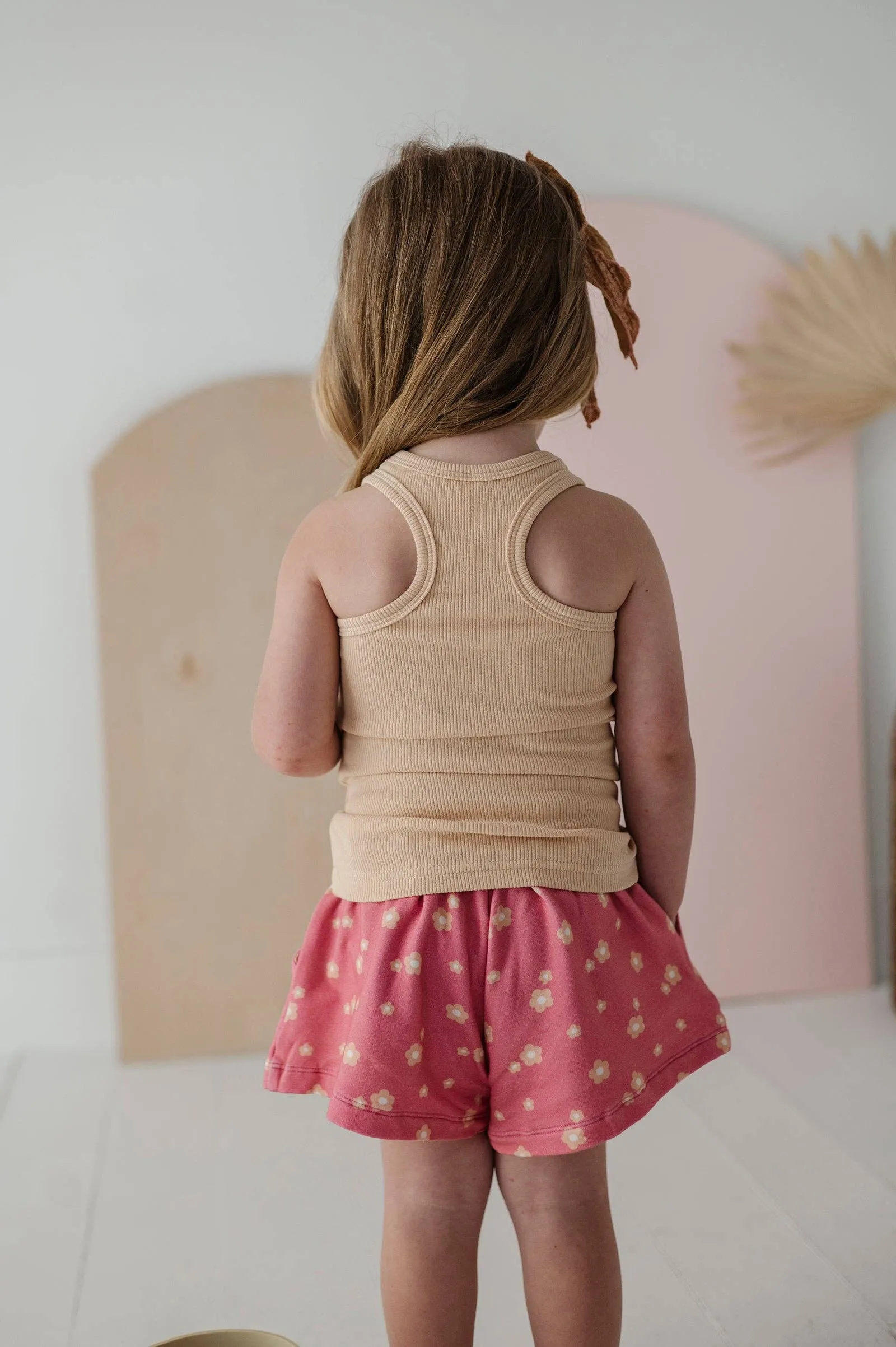 Hazelnut Ribbed Tank Top