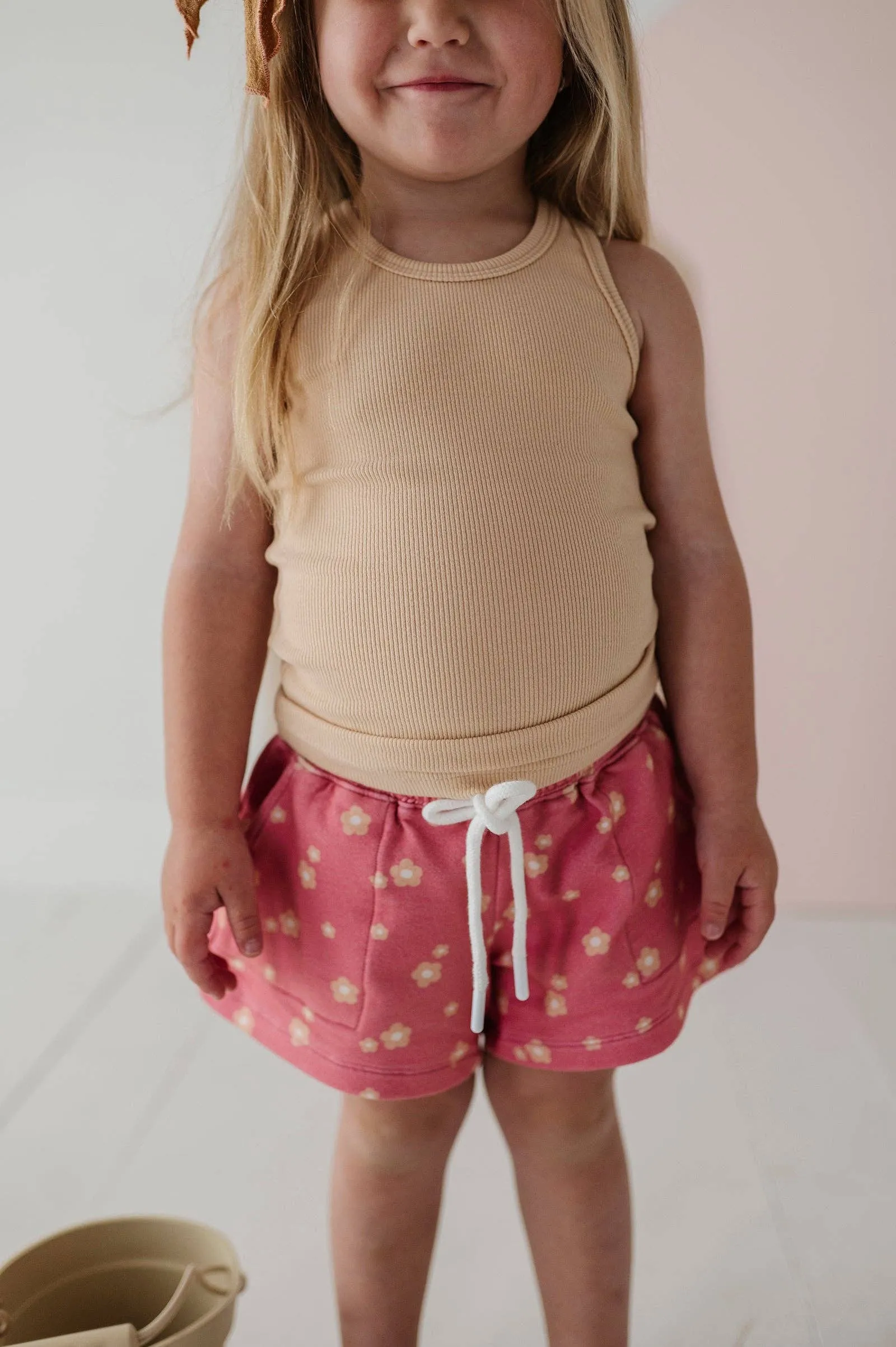 Hazelnut Ribbed Tank Top