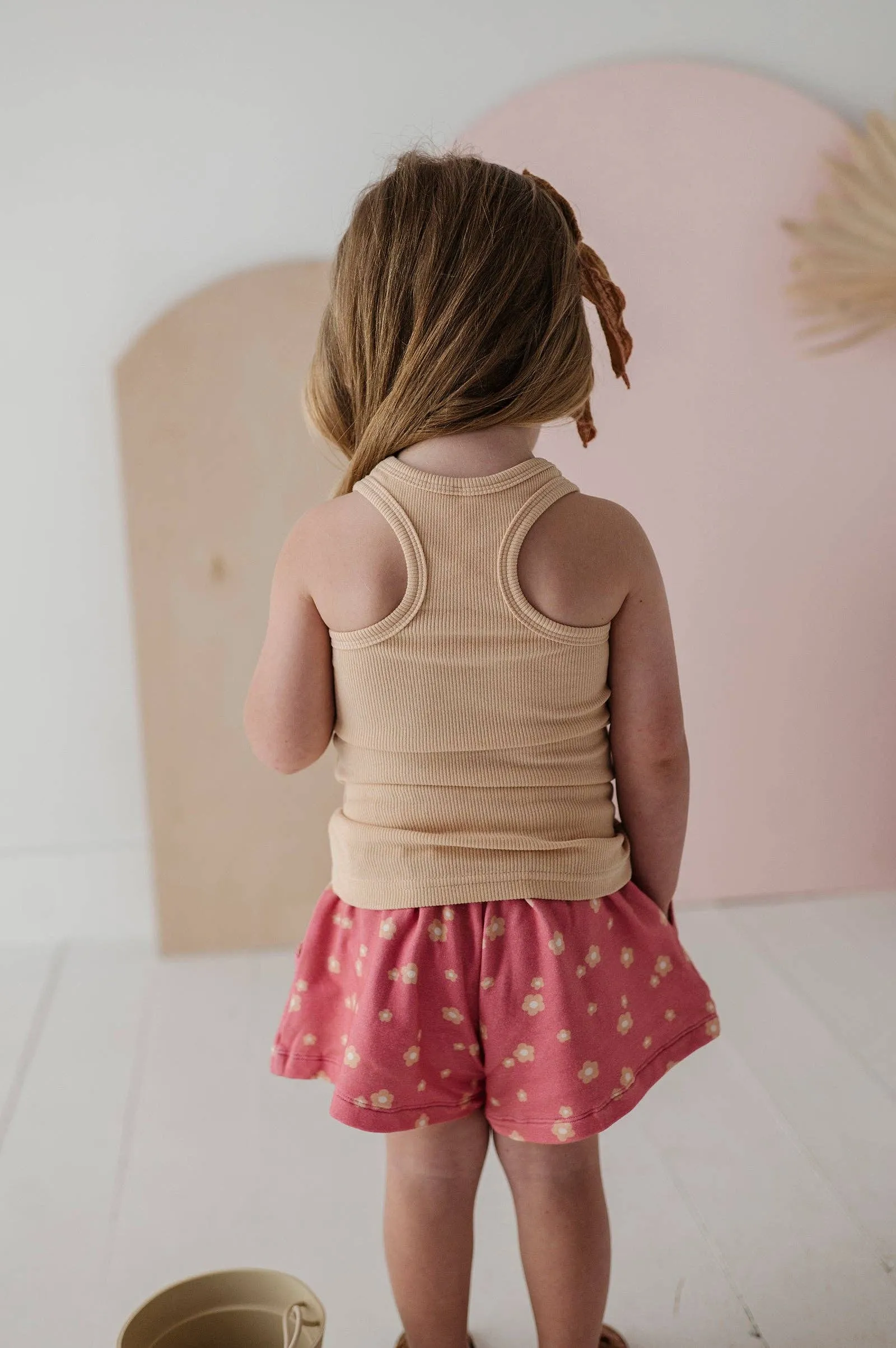 Hazelnut Ribbed Tank Top