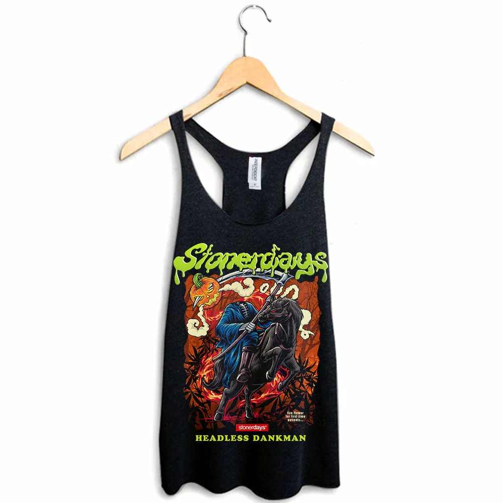Headless Dankman women's racerback