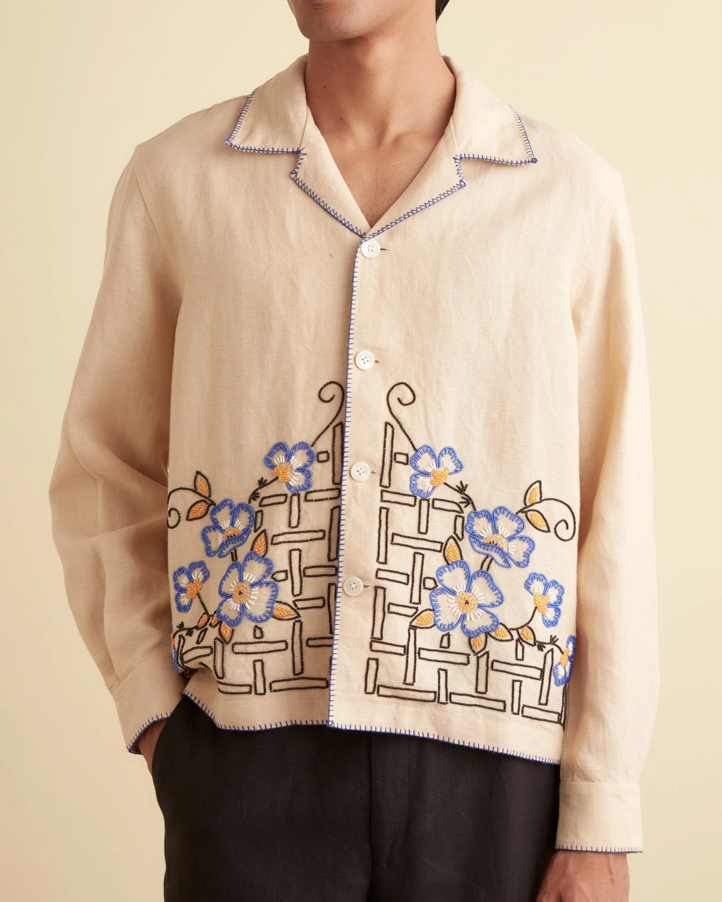 Himalayan Poppy Long Sleeve Shirt