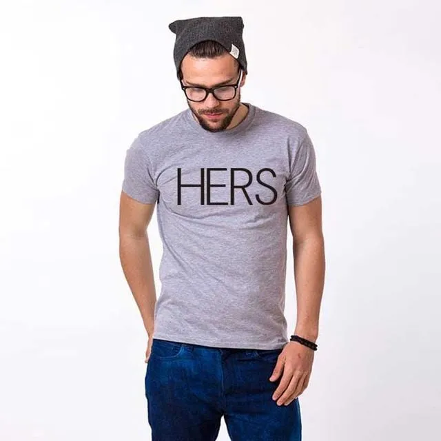 His and hers matching shirts for couples