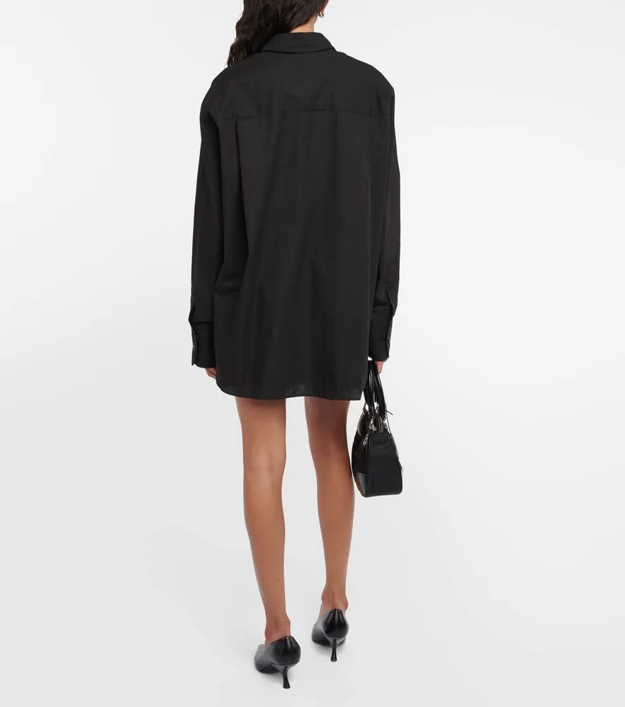 Lui cotton shirt THE FRANKIE SHOP, black
