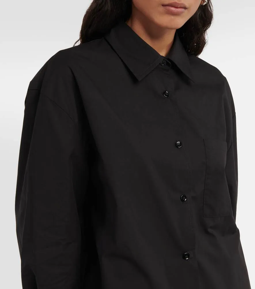 Lui cotton shirt THE FRANKIE SHOP, black