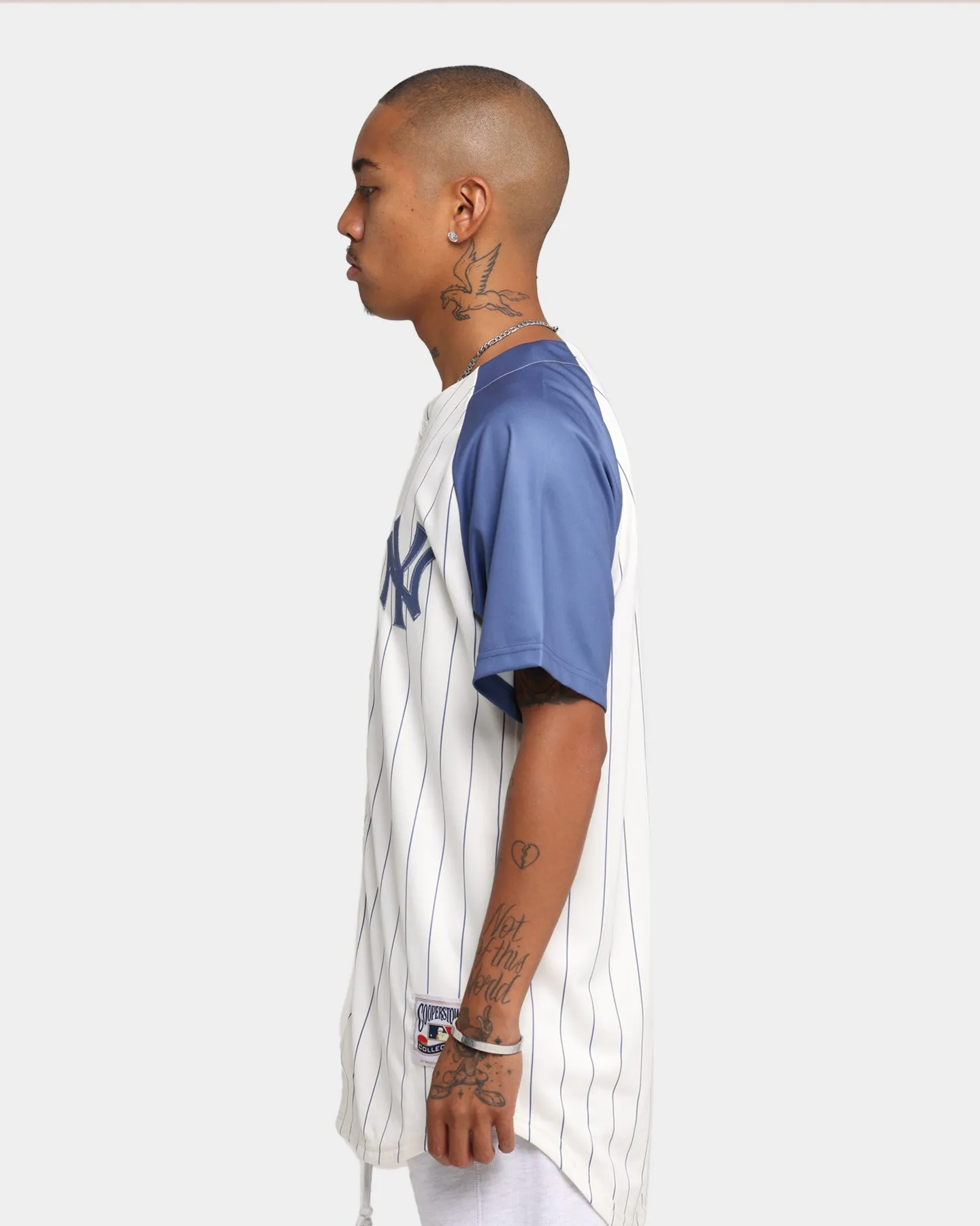 Majestic Athletic New York Yankees Cooperstown Replica Jersey White