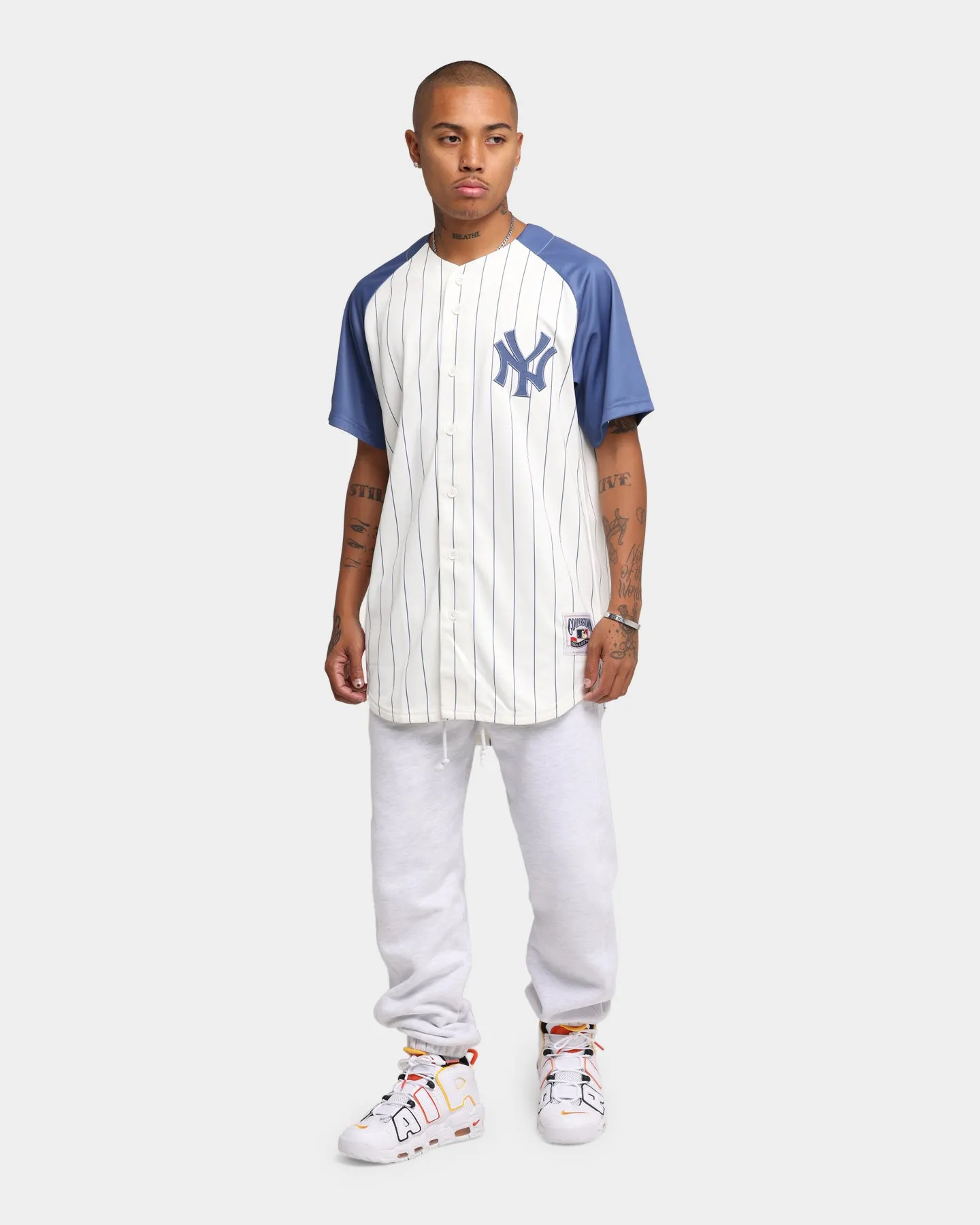 Majestic Athletic New York Yankees Cooperstown Replica Jersey White