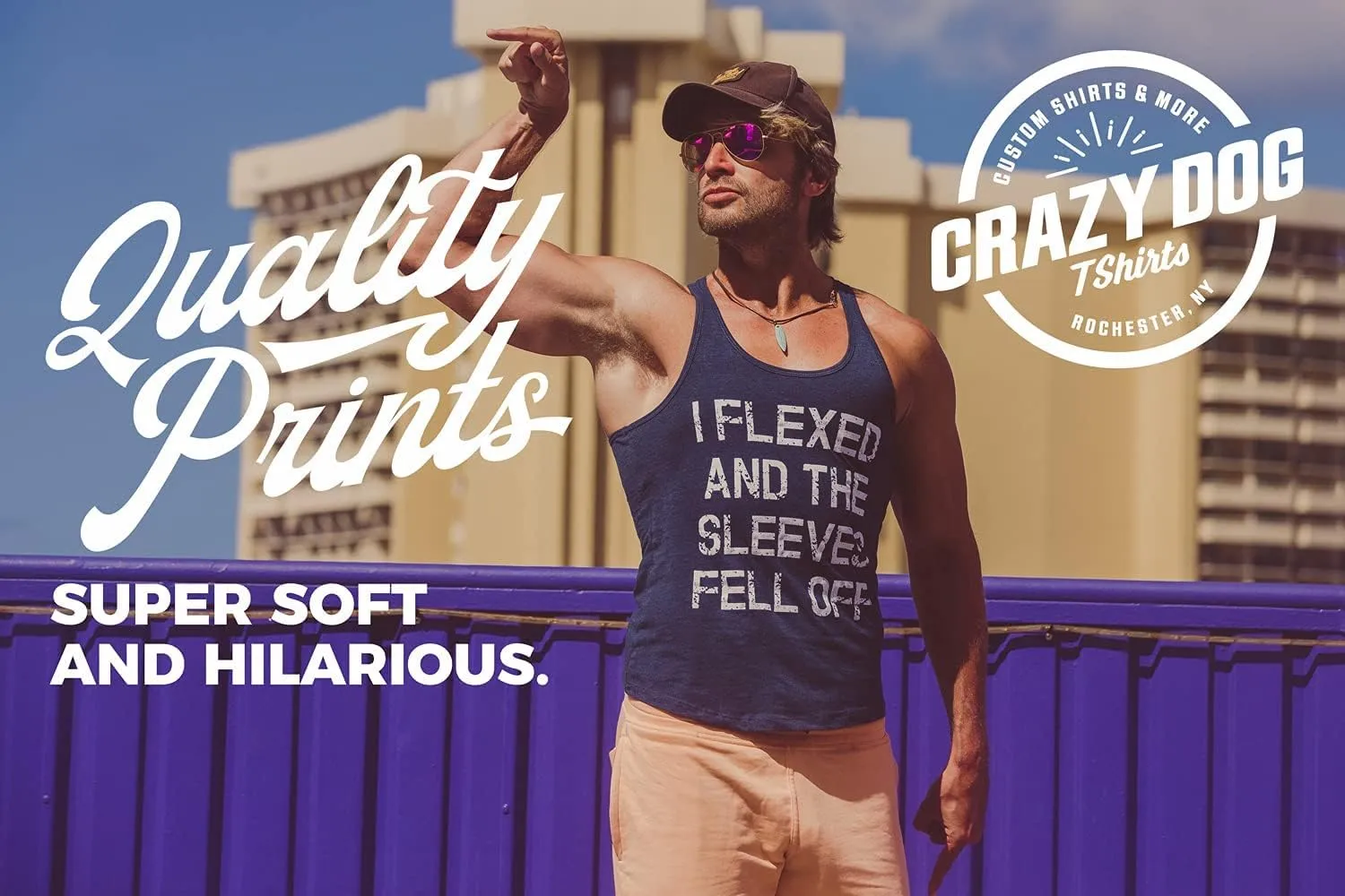 Mens I Do It for The Hos Fitness Tank Funny Christmas Sarcastic Humor Tanktop