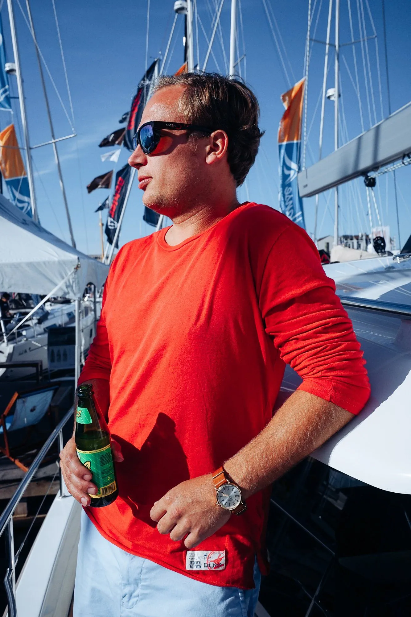 Men's Watersports Crew Tee | Various Colors