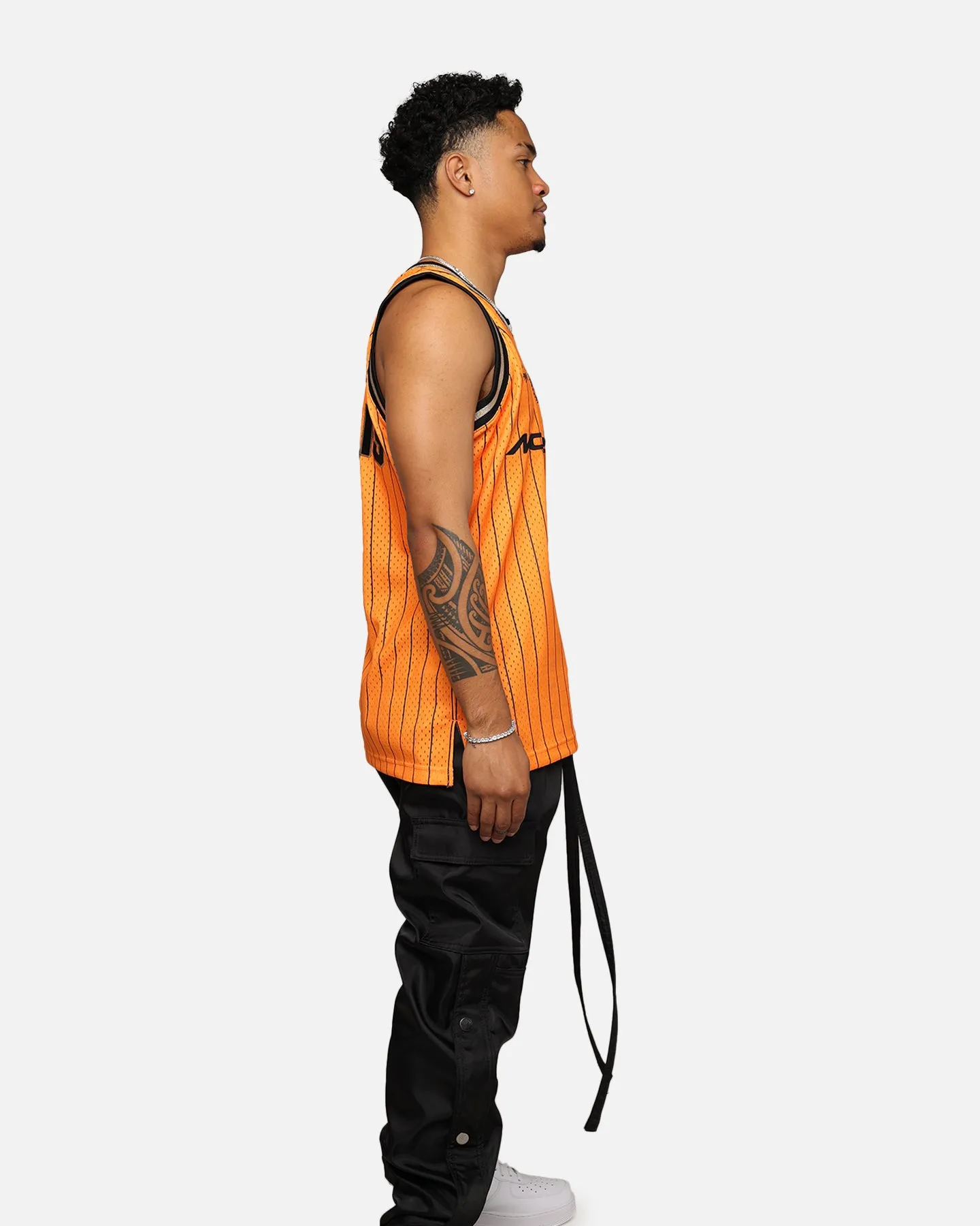 Mitchell & Ness X McLaren X Culture Kings Las Vegas Collection Lando Norris Swingman Jersey Orange
