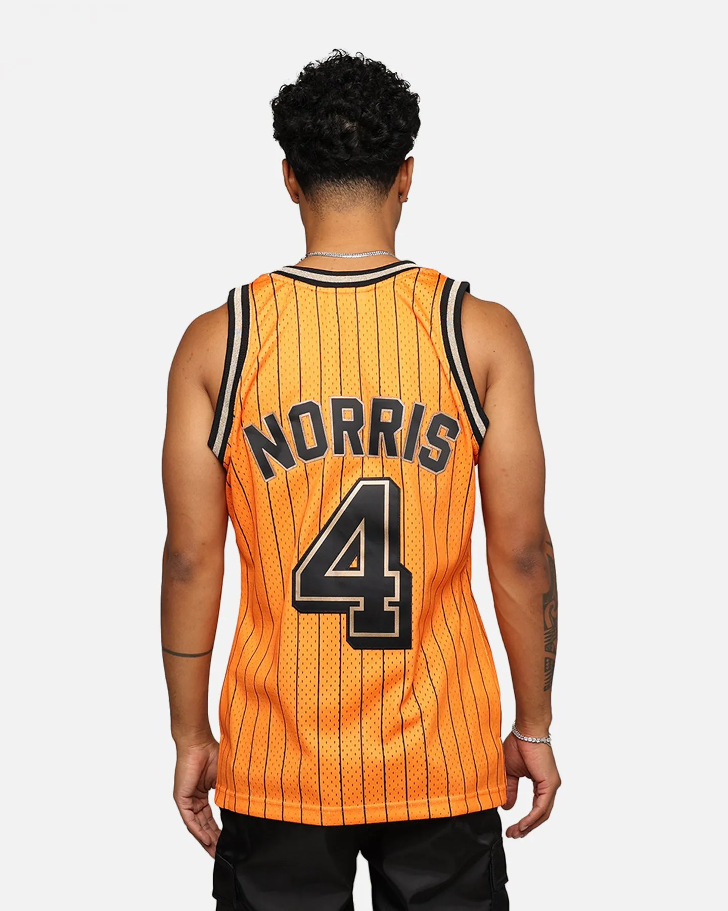 Mitchell & Ness X McLaren X Culture Kings Las Vegas Collection Lando Norris Swingman Jersey Orange