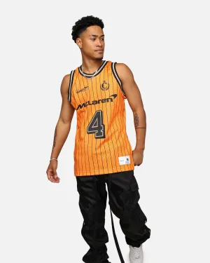 Mitchell & Ness X McLaren X Culture Kings Las Vegas Collection Lando Norris Swingman Jersey Orange