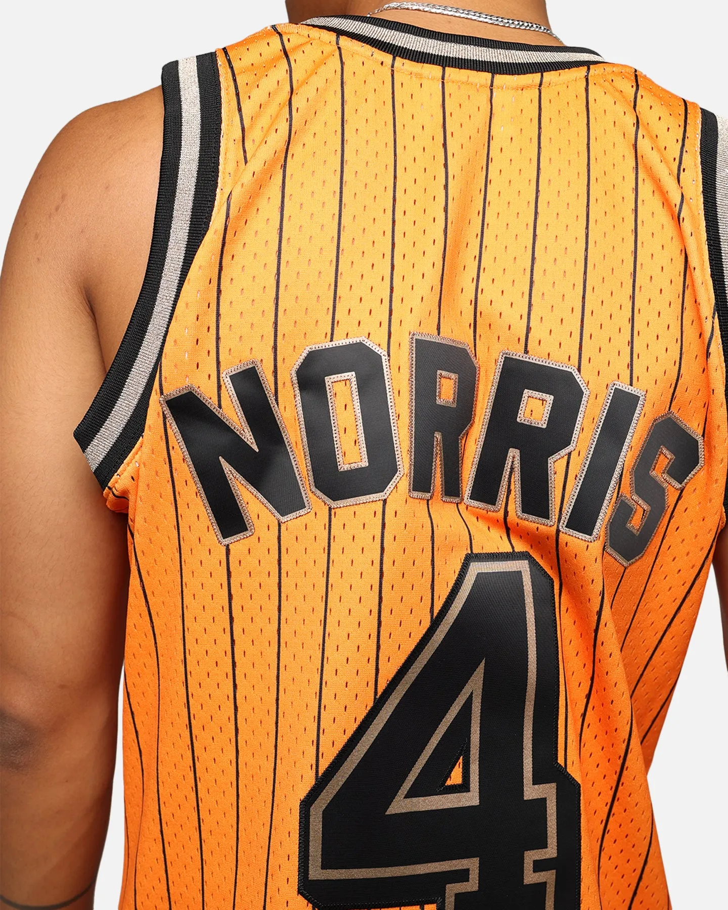 Mitchell & Ness X McLaren X Culture Kings Las Vegas Collection Lando Norris Swingman Jersey Orange
