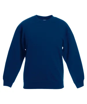 Navy - Kids premium set-in sweatshirt