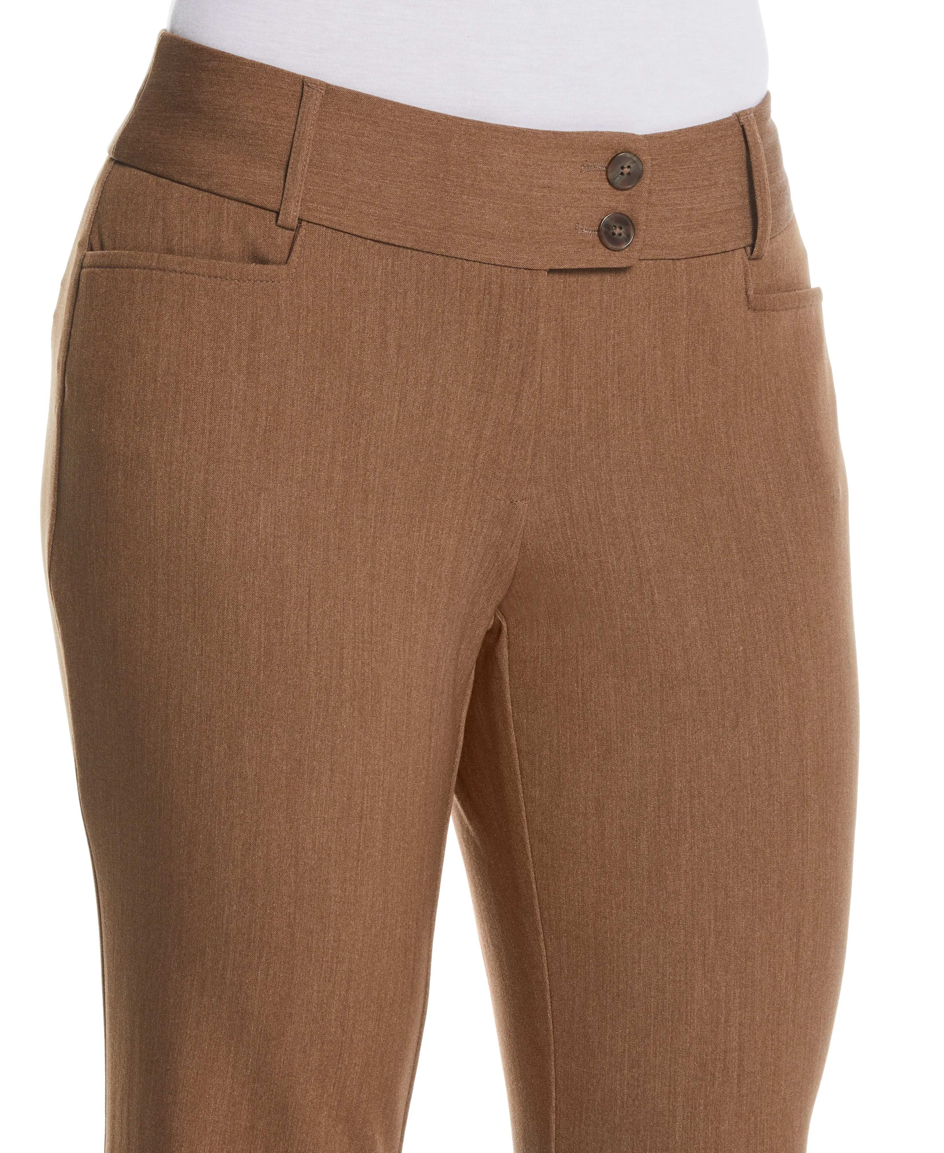 Petite Curvy Fit Boot Cut Pant - Curvy Fit