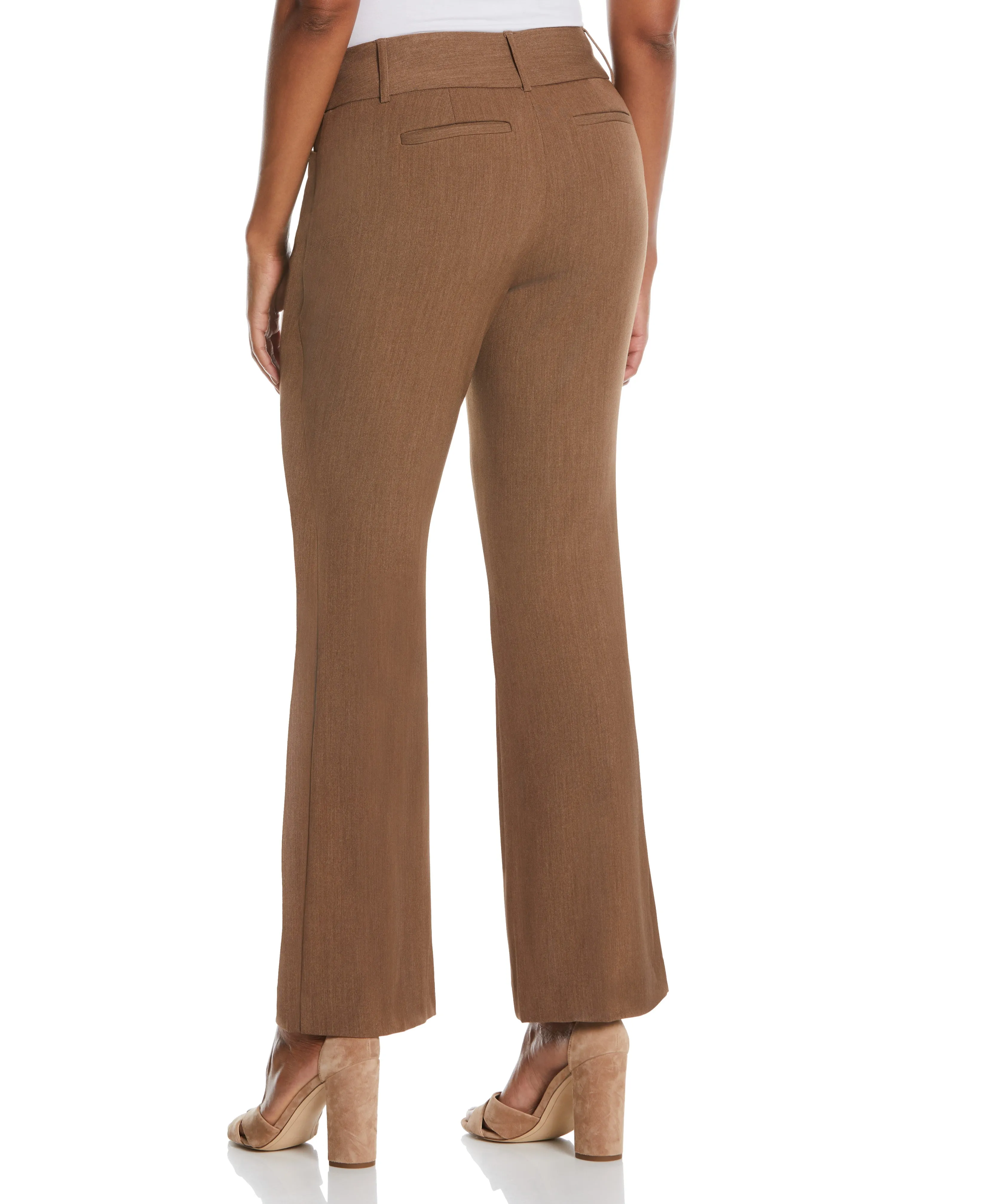 Petite Curvy Fit Boot Cut Pant - Curvy Fit