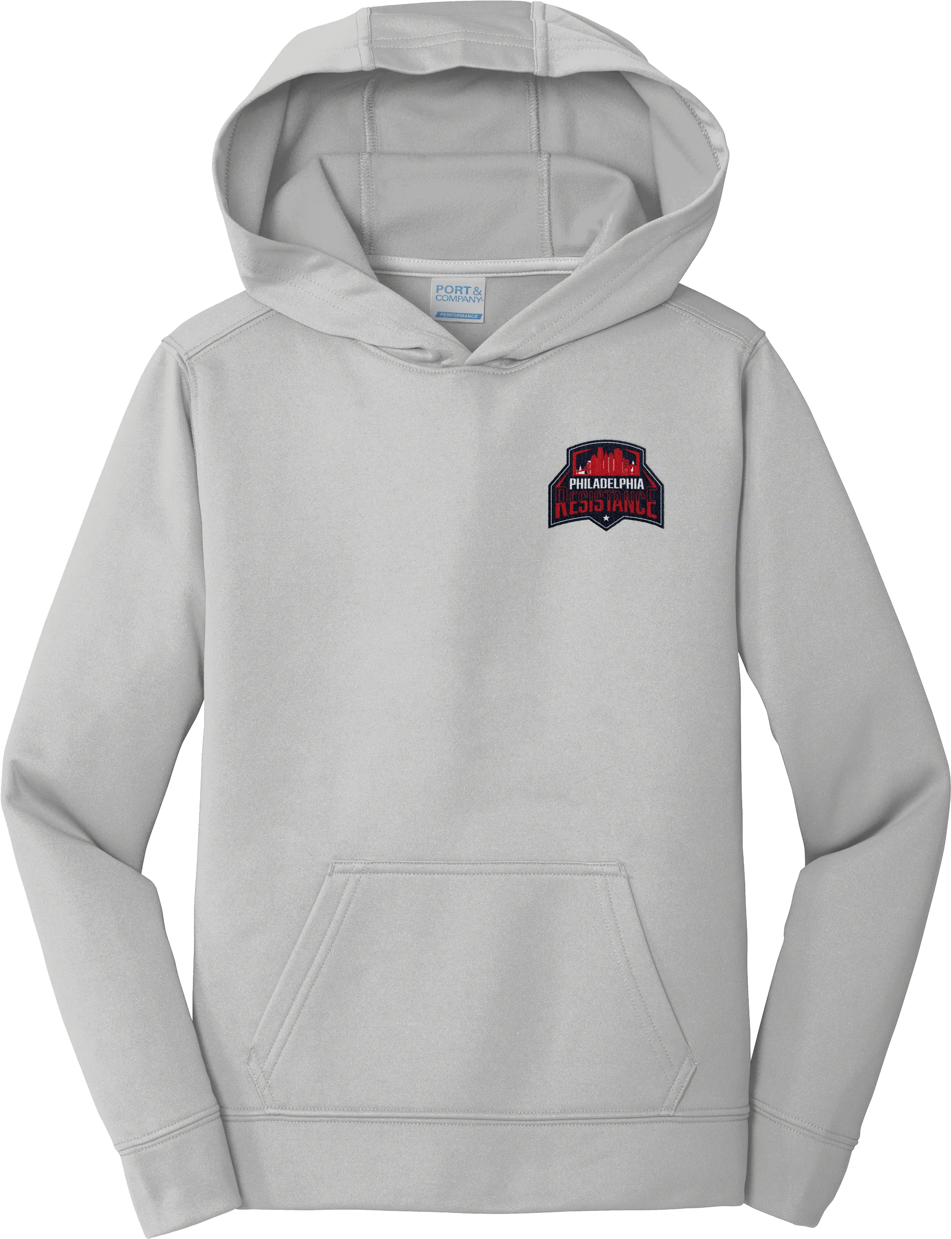 Philadelphia Resistance Youth Performance Fleece Pullover Hooded Sweatshirt