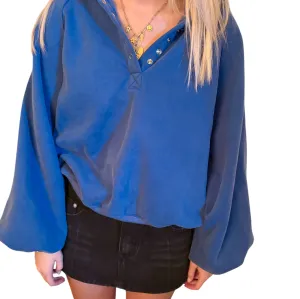 Piper Sweatshirt Blue