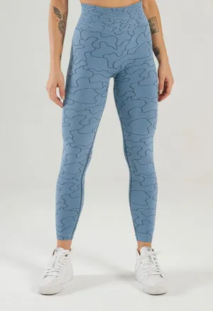 Puzzle Pattern Seamless Legging - GEO