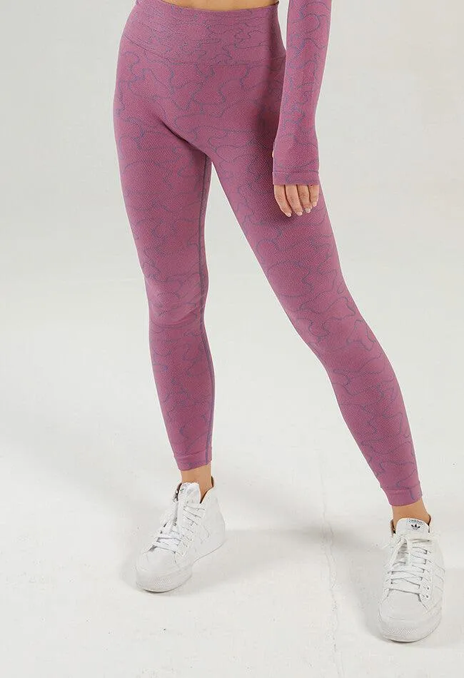 Puzzle Pattern Seamless Legging - GEO
