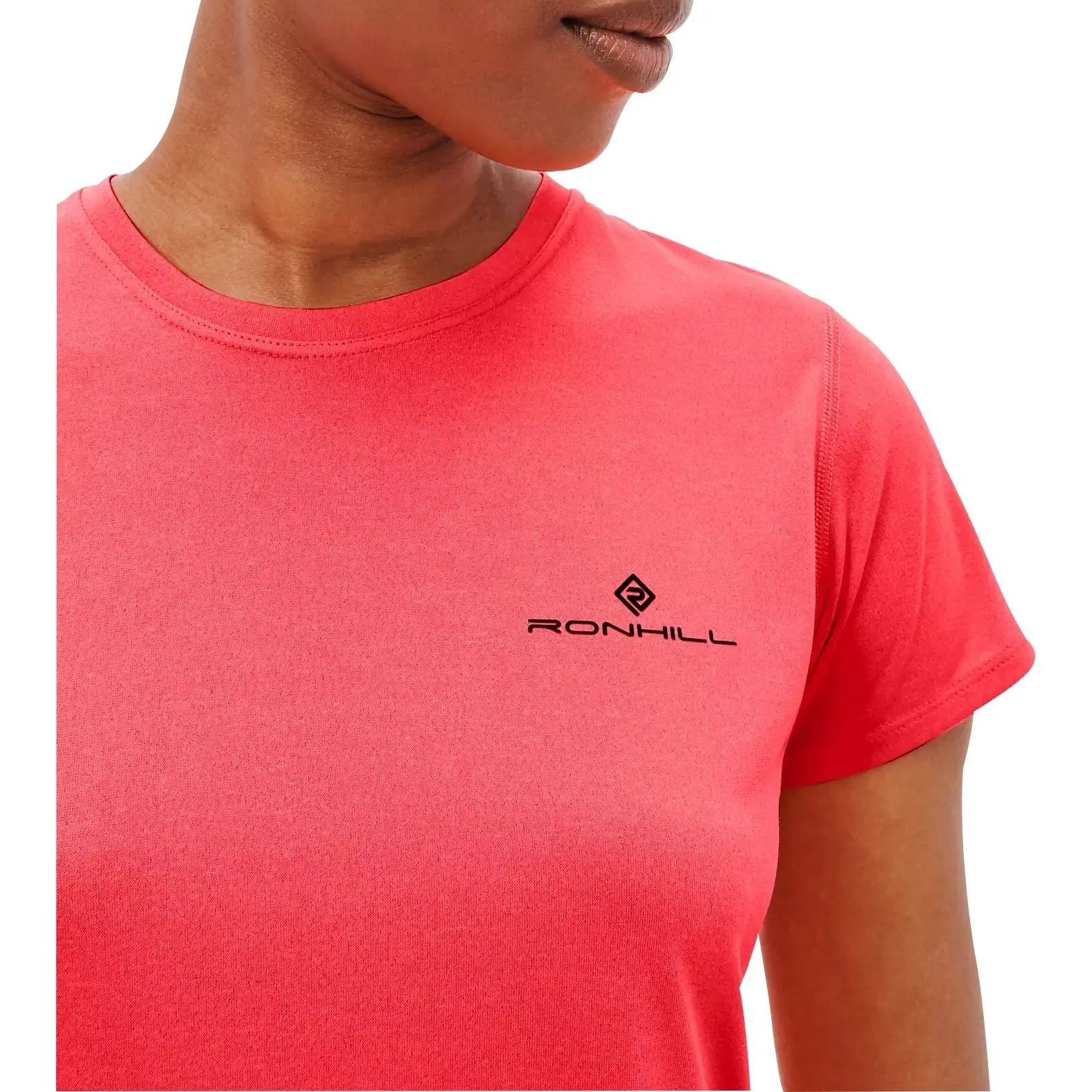 Ronhill Core Short Sleeve Womens Running Top - Pink