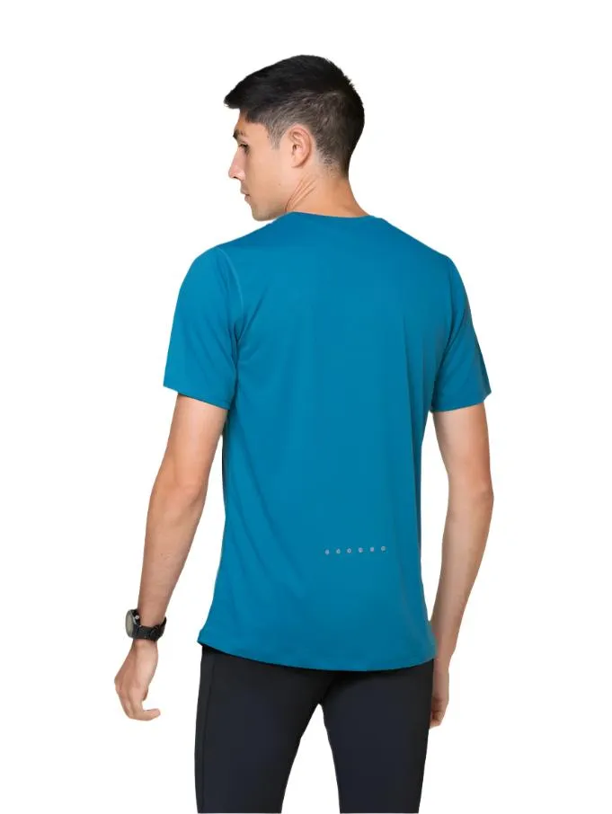 Ronhill Mens Tee Core S/S Deep Teal/Acid