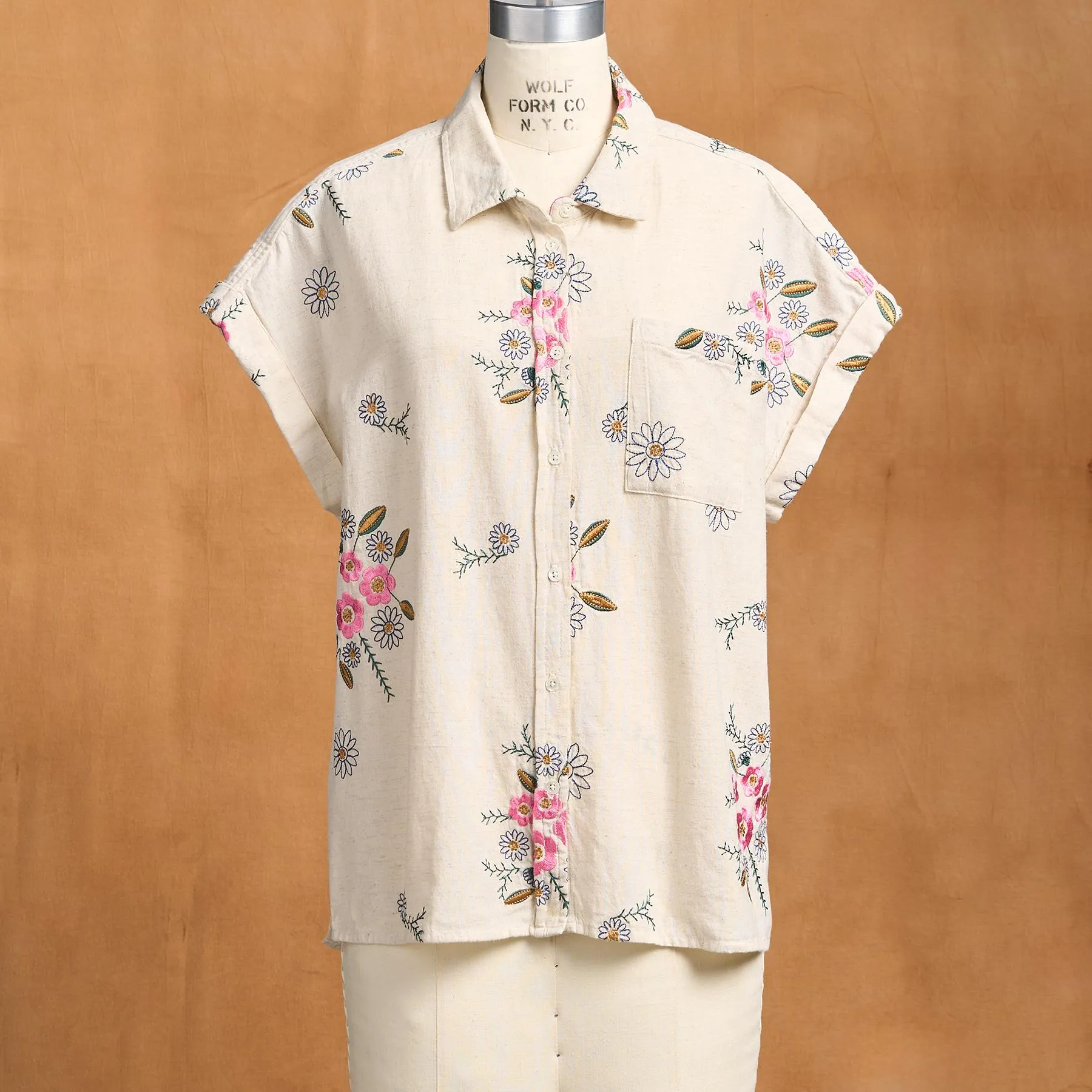 Rosella Floral Camp Shirt