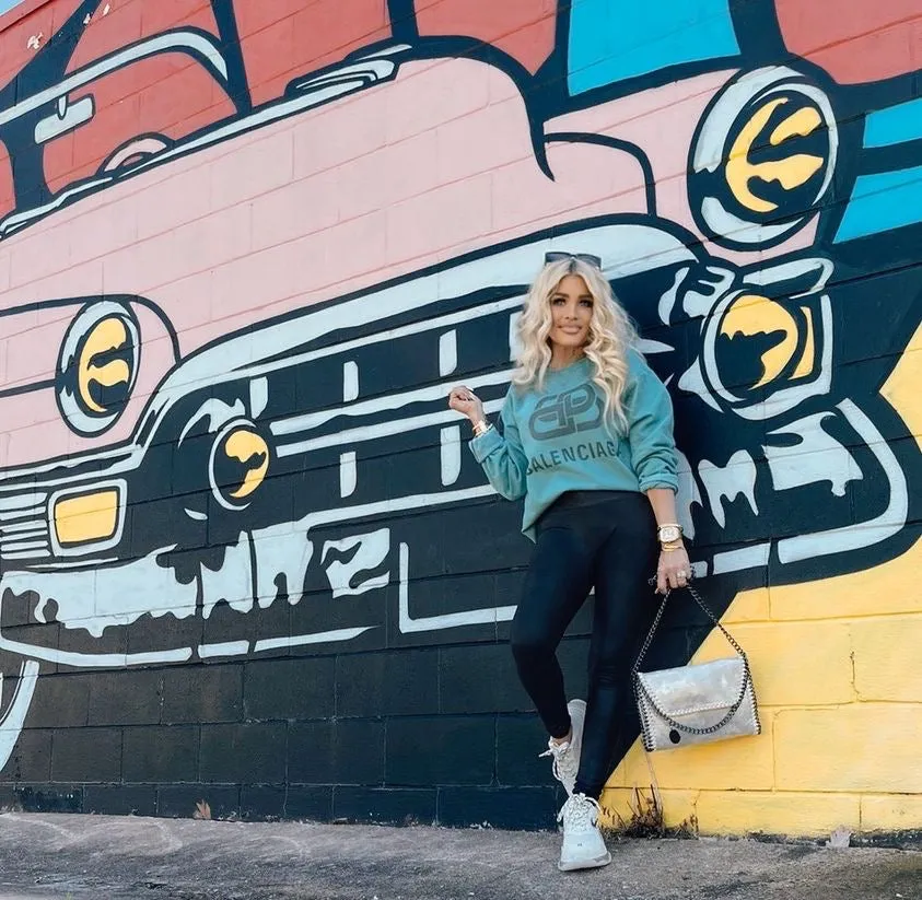 Sage Graphic Sweatshirt