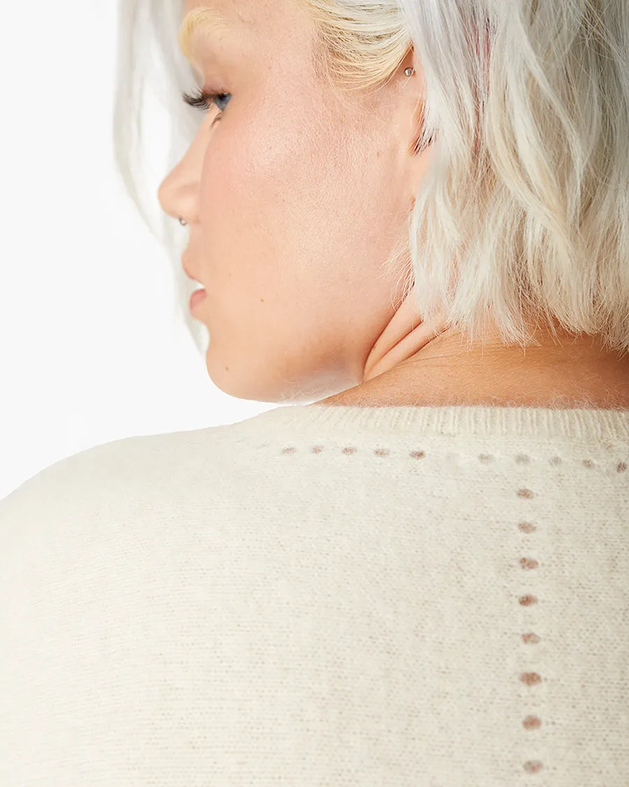 Softest Sweater Tee - Cream