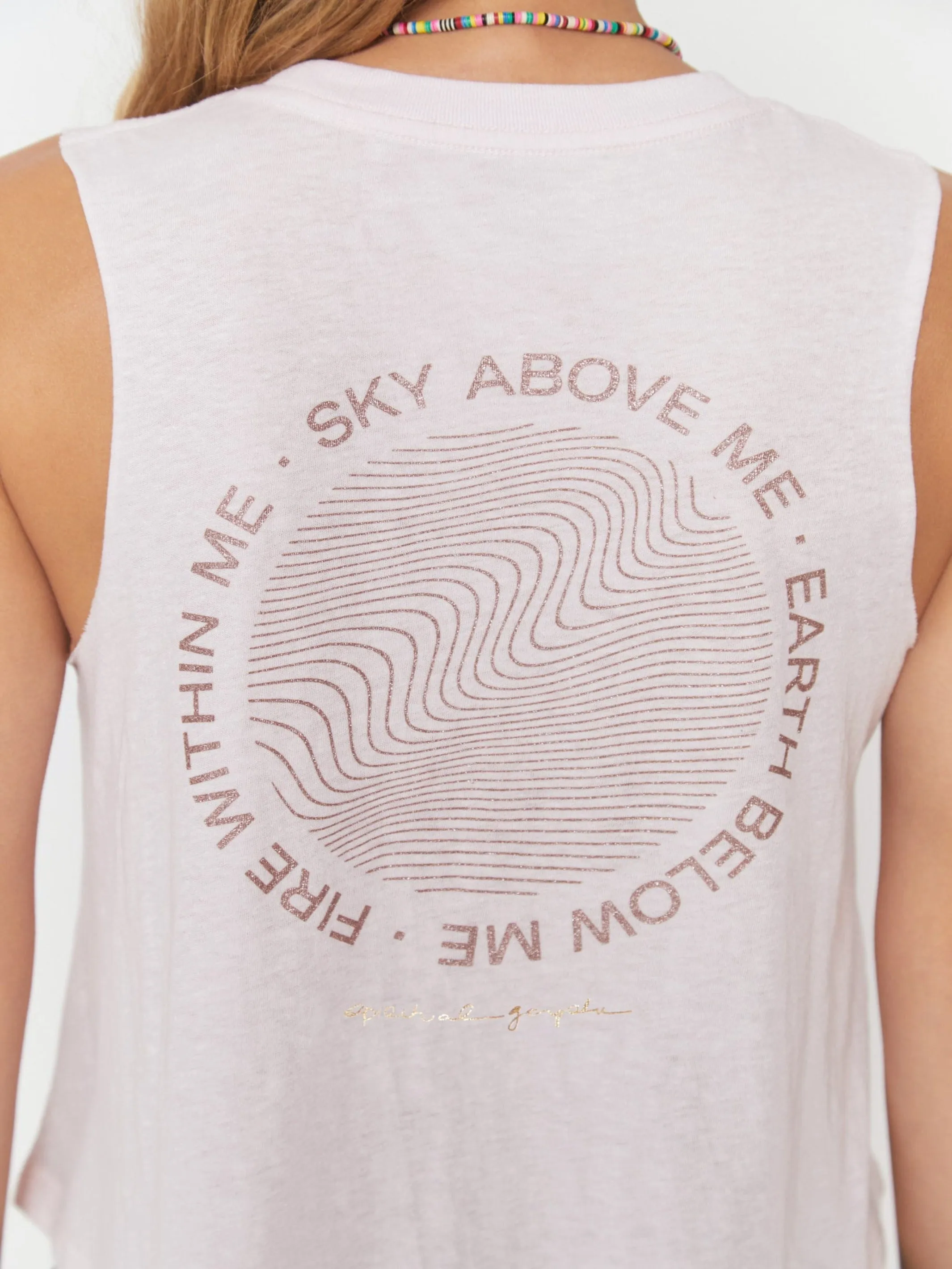 Spiritual Gangster Sky Above Crop Tank